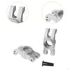 2 Pieces 1/14 RC Car Rear Axle Seat Steering Assembly Upgrade Part for 14211
