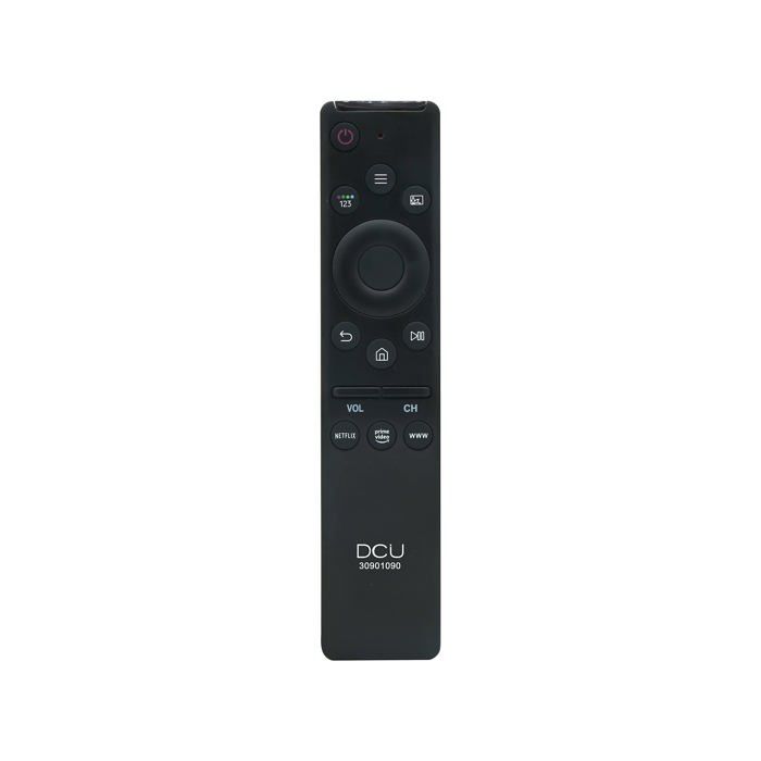 Télécommande - DCU TECNOLOGIC - Samsung Smart LCD/LED - Bouton Netflix/Prime Video - Noir