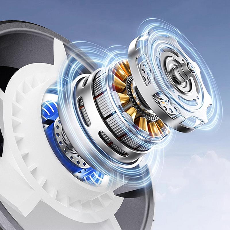 Mini Portable Hand Fan 1800Mah Usb Rechargeable Fan Electric Eyelash Fan With Digital Display Outdoor Summer Travel Camping