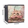 The Pink Little Train 5D Diamond Painting Storage Basket Full Round Drill Mosaic Diamond Embroidery Cross Stitch Kits Home Decor Home Decor