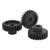 3pcs Steel M1.5 Pinion Gear Set 8mm Motor Pinion Gear with M5 Set Screw for 15 18 110 RC Car 22T