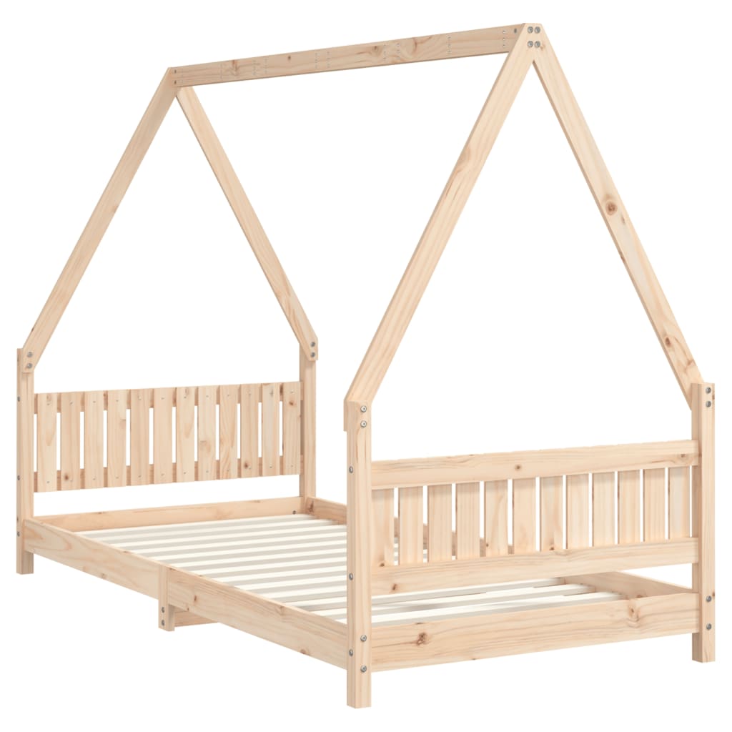 Kids Bed 90 x 190 cm Solid Pine Wood
