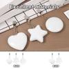 BagPendant Handbag Light Heart Round Star Shaped Bag Lamp Touch Sensor Purse Night Light with Keychain Clip Xmas Gifts for Women