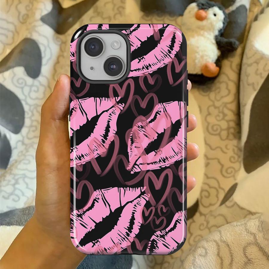 

Fashionable Sexy Red Lips Phone Case for Xiaomi Redmi Note 14 Pro Plus 5G 14 4G Soft Cover Capa Redmi Note 14 Pro+ 5G (Global)