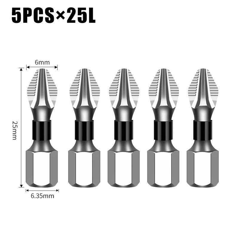 

Anti-slip impact-resistant threaded drill bit set Screwdriver Hardness Drill Bit Screw Driver Hand Tools 25/50/65/70/90/150mm