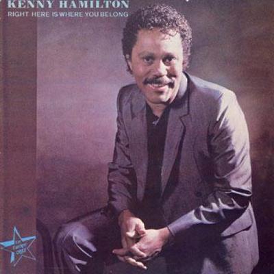 LP plate KENNY HAMILTON - Right Here Is Where You Belong DK7777 Scorpio CK 1985 Jamaica Reggae, Ska & Dub