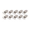 20PCS Metal Pacifier Suspender Clips Suspender Snap for Clothes Decoration Project Craft20pcs