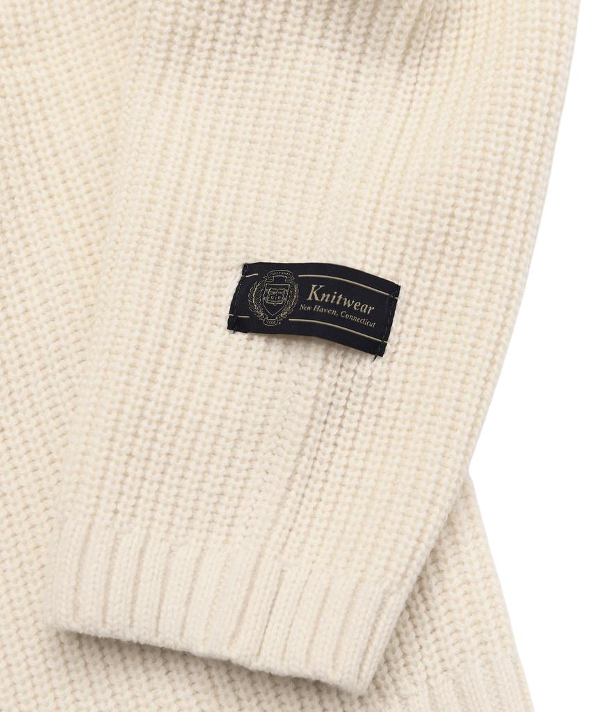 YALE Cozy Round Knit_Ivory