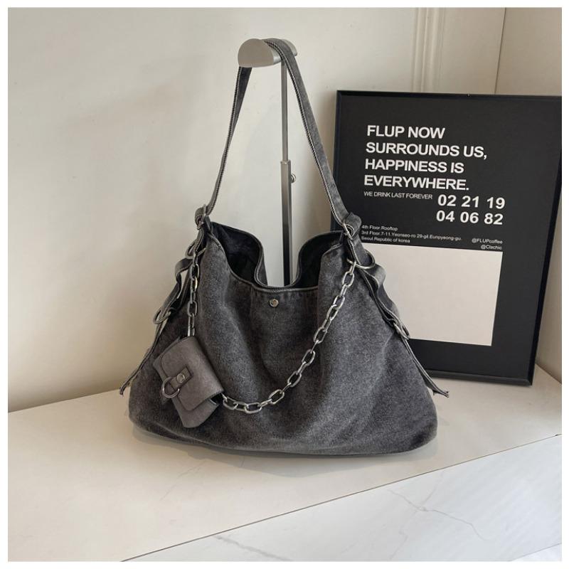 Armpit Bag Women Casual Large Capacity Denim Tote 2025 New Hundred Commuter Crossbody Bag