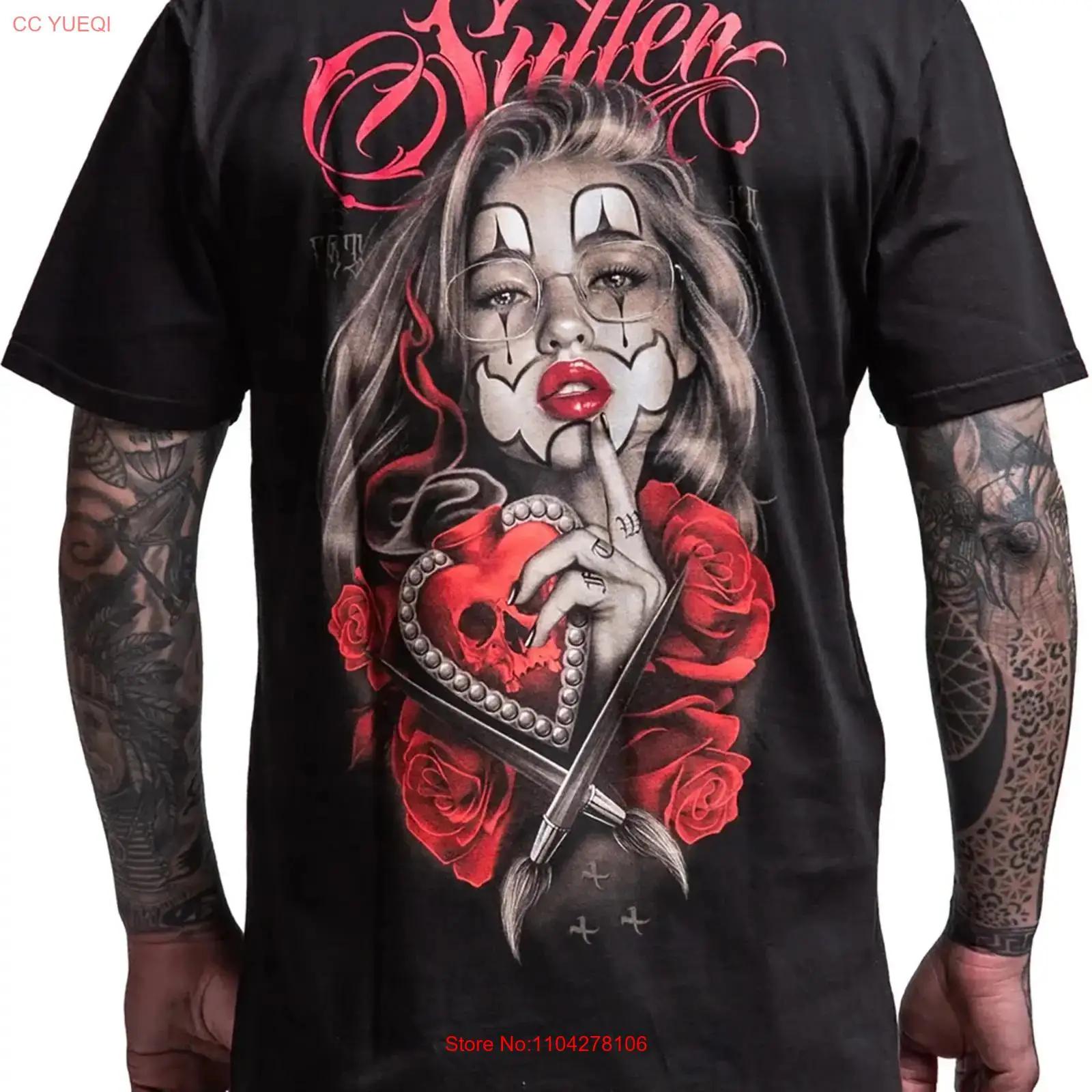 

Sullen Men s Secrets Valentines Day Premium T shirt Tattoo Art vintage Washed designer clothes Stylish homme Unisex Stretched 5XL різнокольоровий