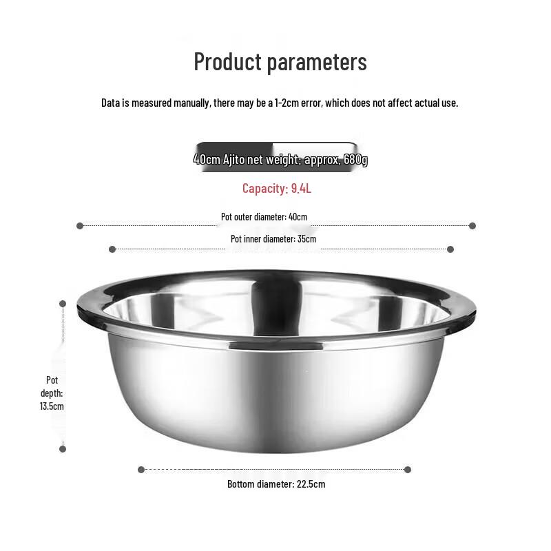 AMPEREX 304 Stainless Steel Vegetable Basin