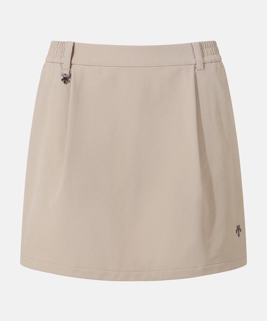 DESCENTE Women'S Woven Short Skirt Brown Sr322Psk71