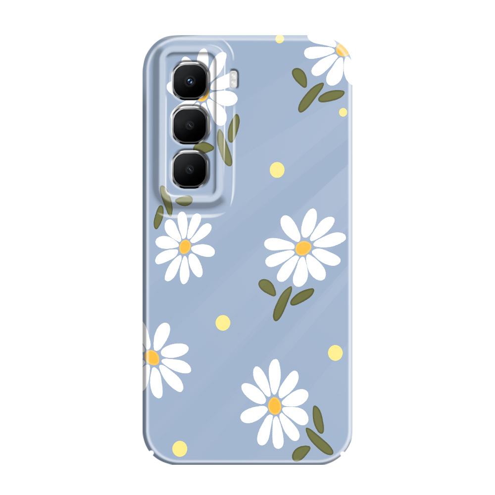 

Falling Daisies Phone Case For Infinix Hot 60 60I 40 30I 12 10 Note 50 30 Pro Plus Play 4G 5G Film Hard Cover infinix Note 40 4G