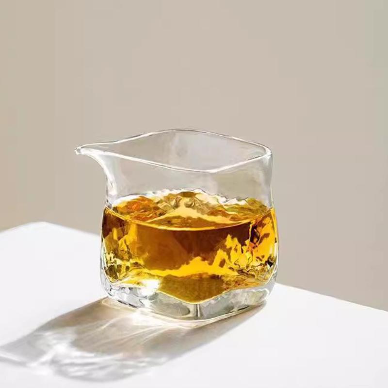 

Стеклянная чаша для справедливости Термостойкий разделитель для чая Разделитель для чая Набор для чая Кунг-фу Аксессуары для чайной посуды 190ml