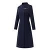 Women's New Chinese Style Wool Blend Mid-Length Coat