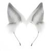 Plush Foxes Ears Headband For Women And Kids Soft Hairpieces Comfortable Headwear Adjustable Animal Hair Accessory