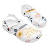 Bright Printed EVA Travel Clogs Unisex Ventilated Soft Travel Use Slip On Beach Garden Daily Walking Leisure Sandals Beach Wear
