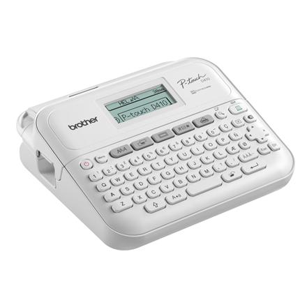 Brother P-Touch | Pt-D410 | Wired | Monochrome | Thermal Transfer | Other | Gray | White