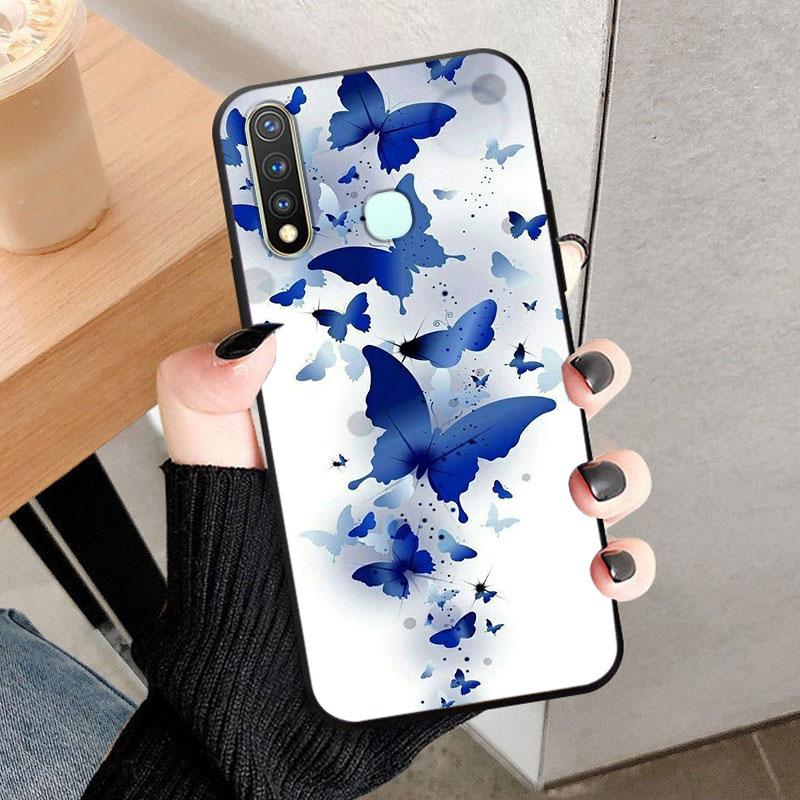 For Vivo Y19 1915 Case Y5S Luxury Fashion Shockproof Soft Silicone Back Cover For Vivo Y 19 VIVOY5S Phone Case Funda VIVOY19