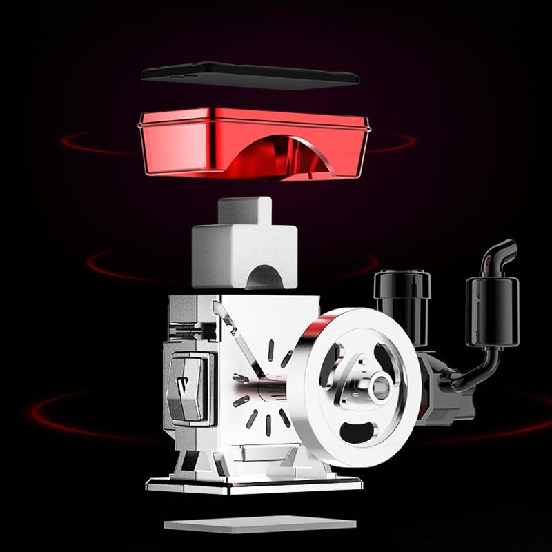 Car Oil Diffusers Solar Powered Rotating Car Perfume Diffuser Simulated Tractor Engine Car Perfume Diffuser Car Aromatherapy