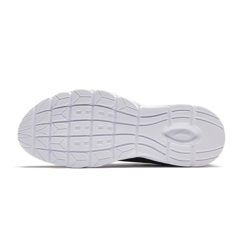 Anta Running Collection Mesh, Synthetic Leather Cushioning Abrasion Resistant Breathable Low Top Casual Running Shoes 91915581-3