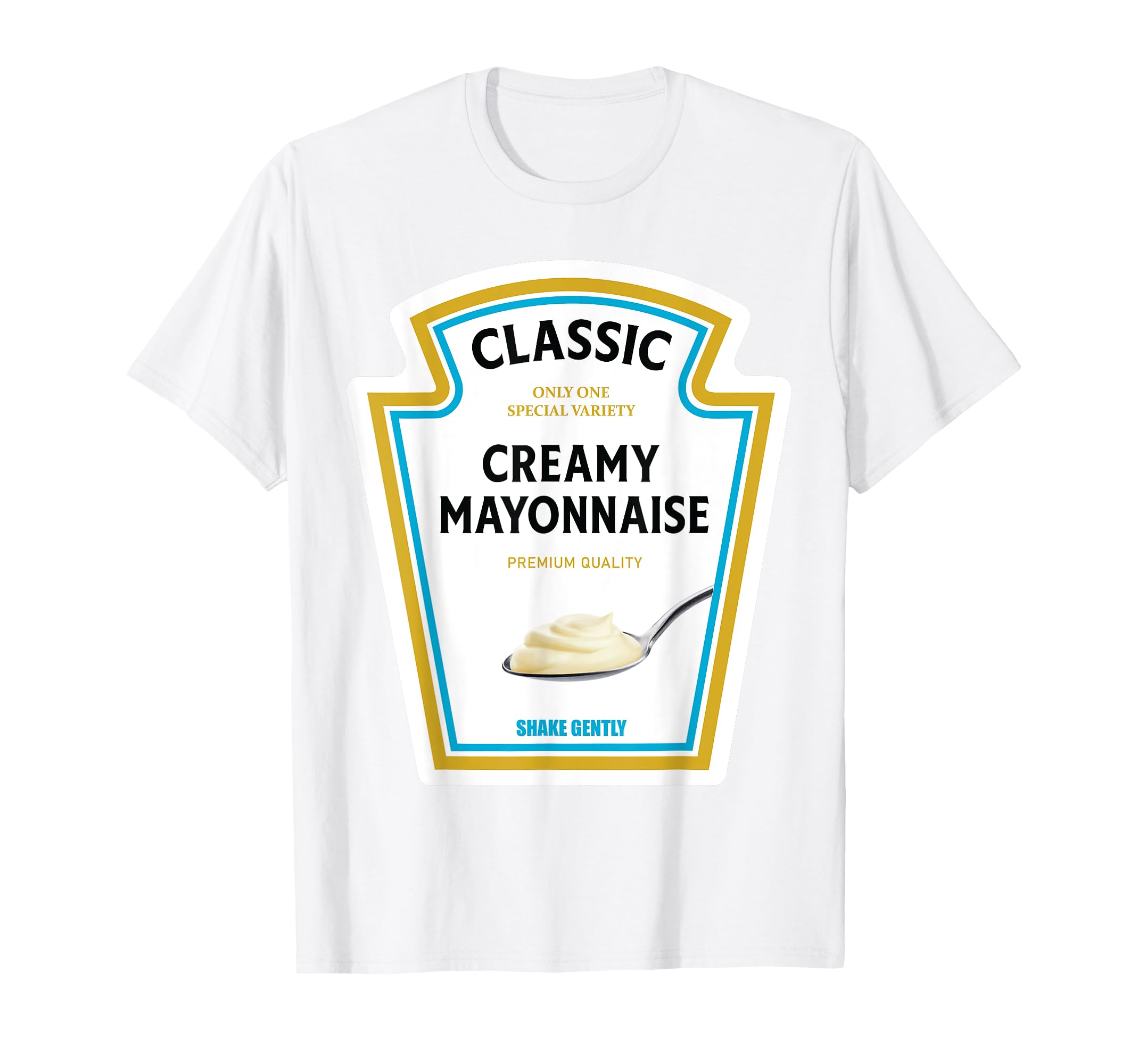 Mayonnaise Halloween 2024 Costume Mayo Ketchup Mustard Team T-Shirt