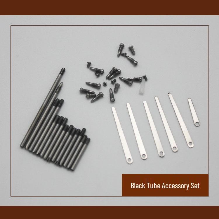 

Black Flute Clarinet Alto Sax Repair Kit: Key Screws, Reeds, Needles, Shaft Rod Accessories