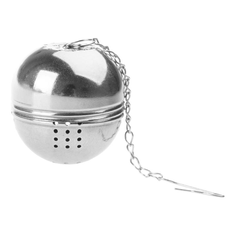 Stainless Steels Teas Infuser with Rope Chain Teapot Teas Filter Spices Mesh Sieves Teas Ball Loose Leaves Spices Strainer