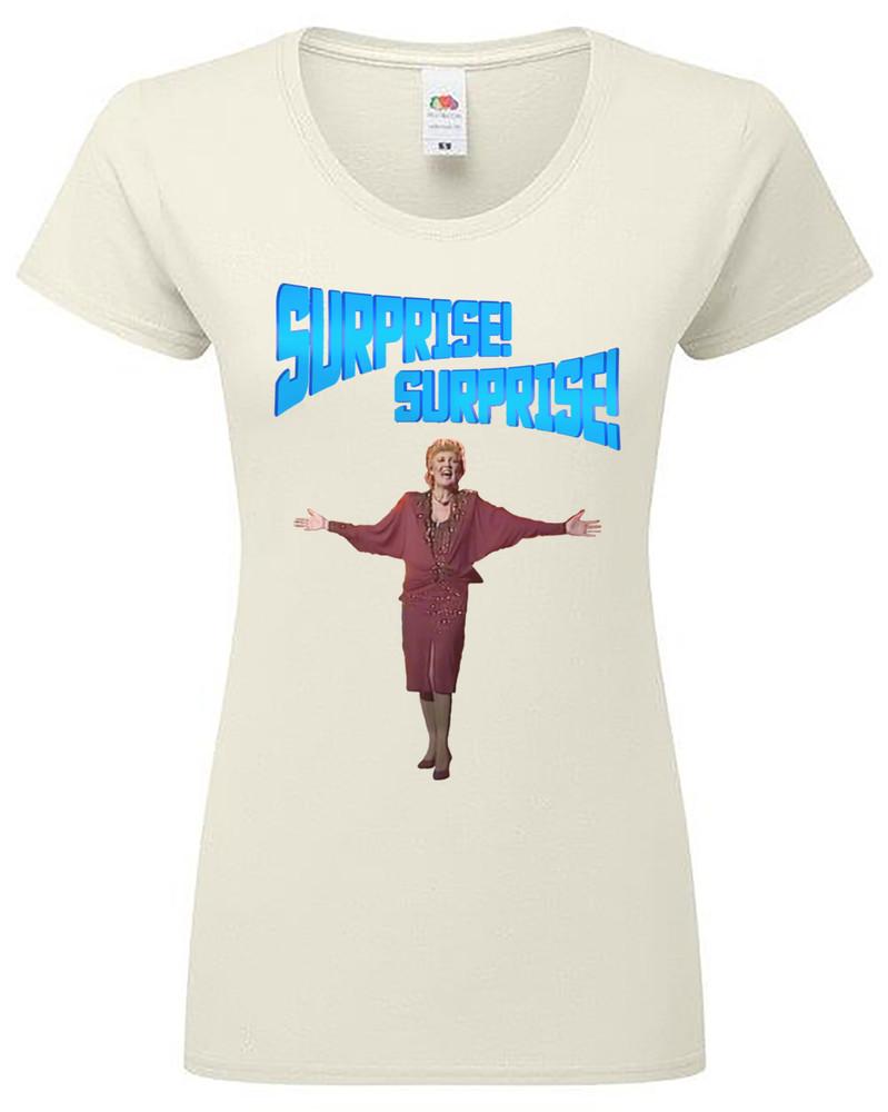 Surprise! Surprise! Cilla Black T-shirt TikTok funny meme -  LADY FIT Unisex T-Shirt M