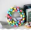 2026 Easter Garland Creative Easter Egg Element Wreath Window Door Garden Gate Decorative Hanging Holiday Party Decor Door Sign