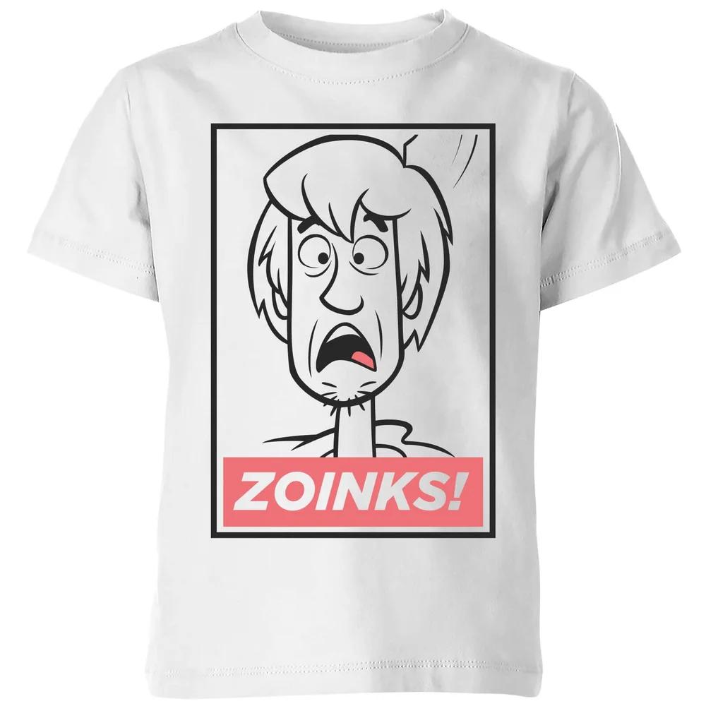 Scooby Doo Zoinks! Kids  T-Shirt - White - 3-4 Years 130