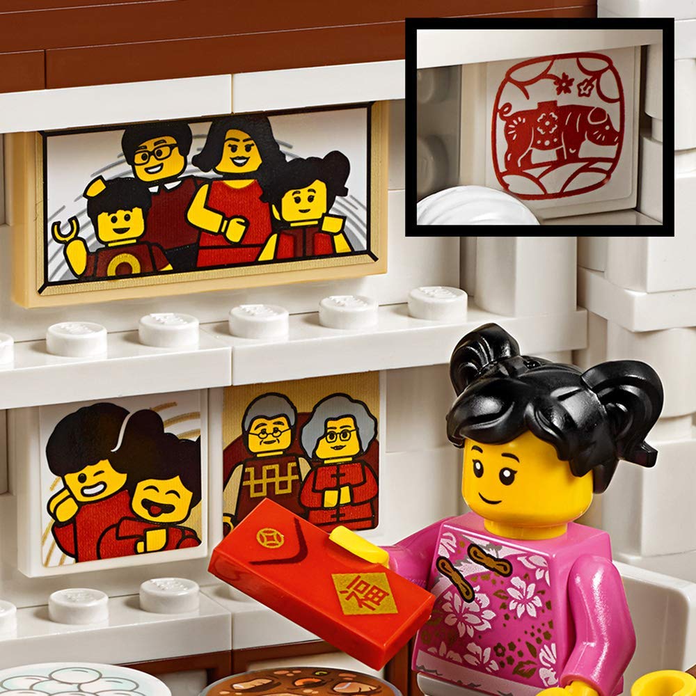 LEGO Asian Festival Lunar New Eve Feast 80101 Year's