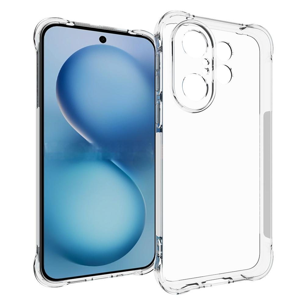 

Прозрачный ТПУ чехол для vivo S30 Pro mini 5G WANLONFENG TM Серия 2.0мм Задняя крышка для телефона Transparent