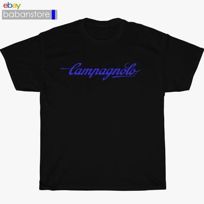 Neues Campagnolo Fahrrad Logo Schwarz/Grau/Marineblau T-Shirt Größe S3XL Unisex T-Shirt