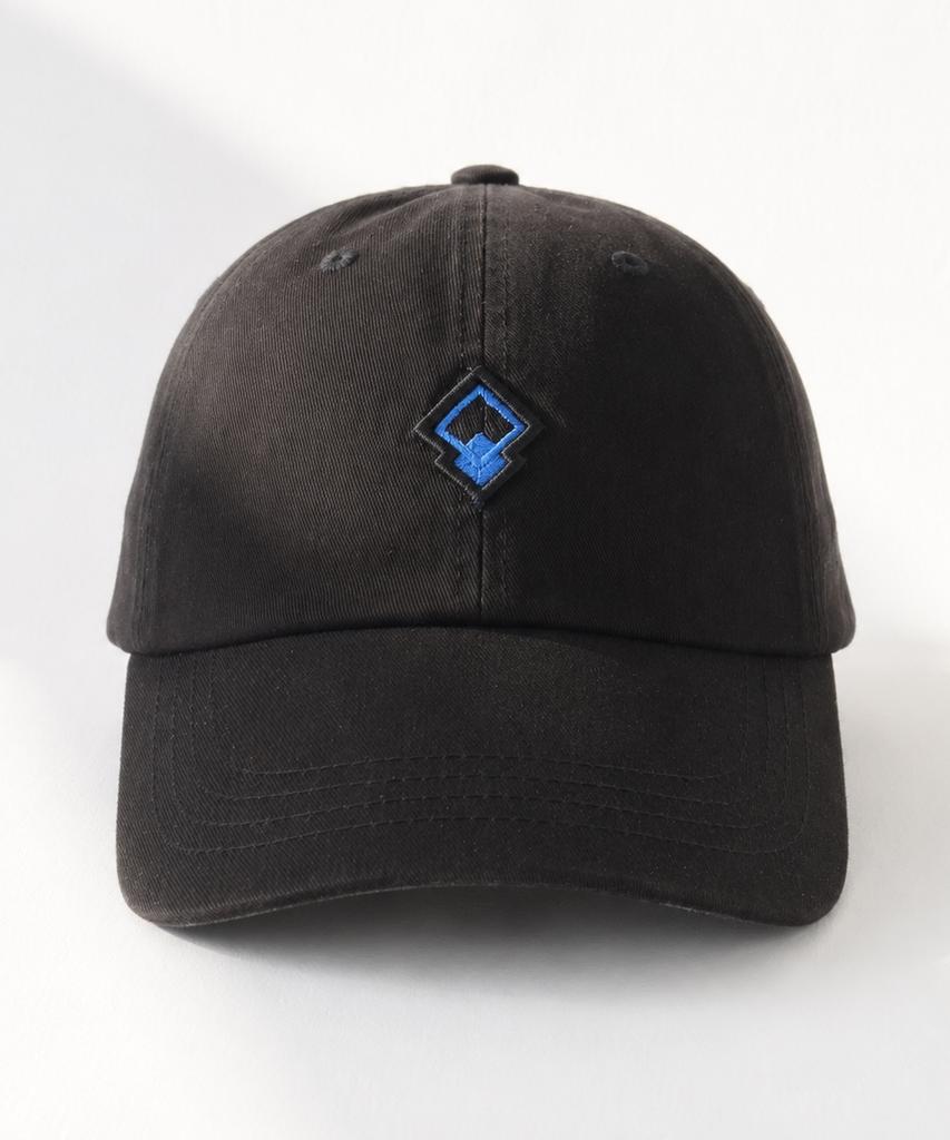 Seuteijial Diamond Washed Ball Cap [Black]