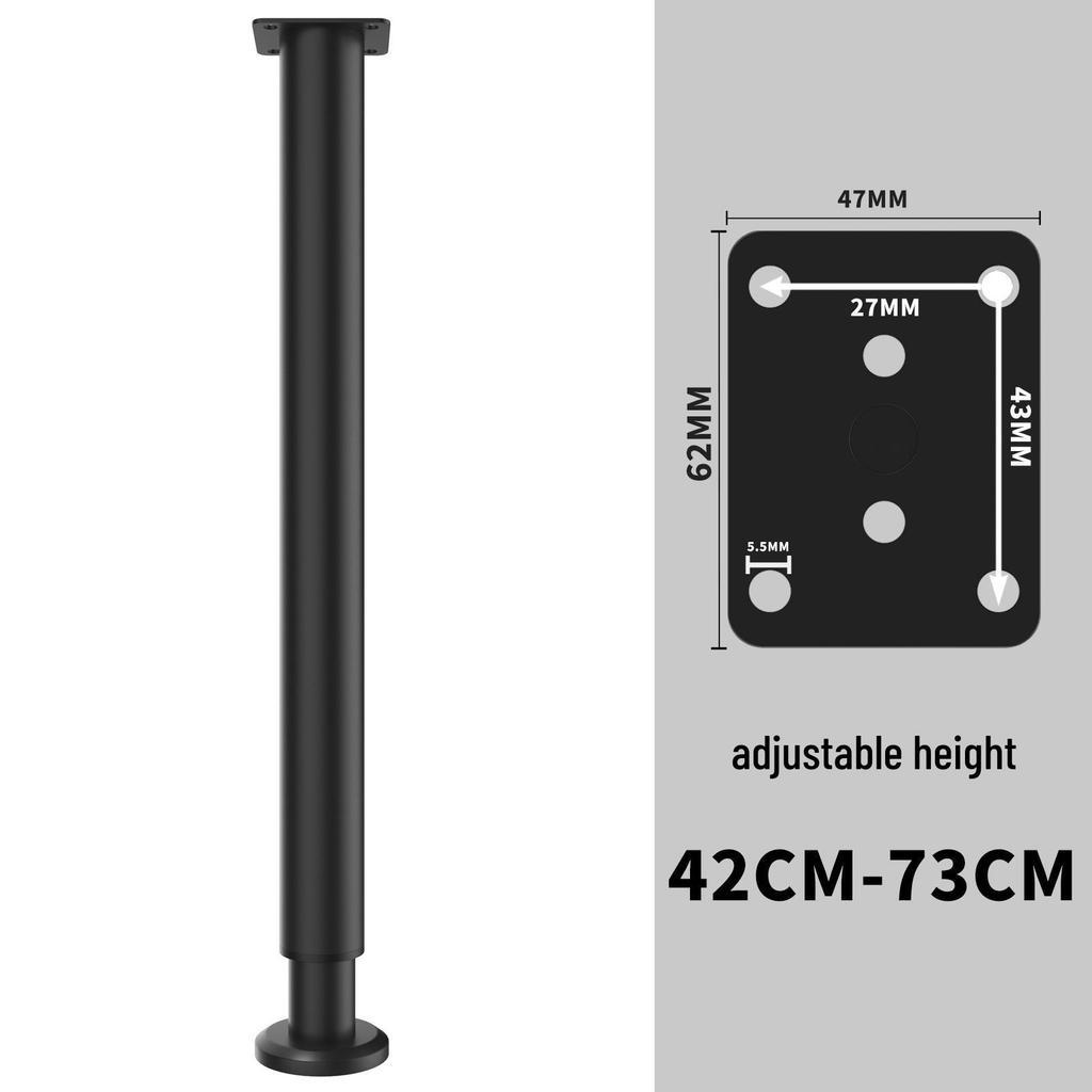 Adjustable Furniture Leg Brackets: Table, Sofa, TV Cabinet, Bed Support Feet & Heightening Pads
