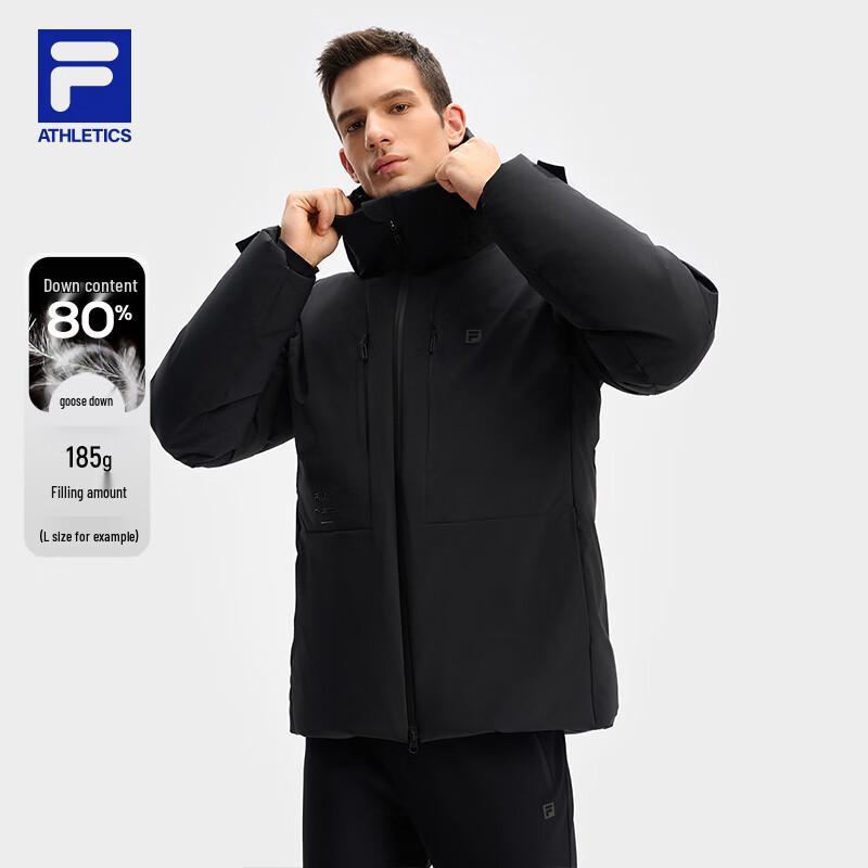 

FILA Men s 2024 Winter Hooded Down Jacket XXL