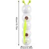 Caterpillar Interactive Cat Toy Motion Activated Teasing Cat Toy with Tail Automatic Cat Toy for Indoor Cats