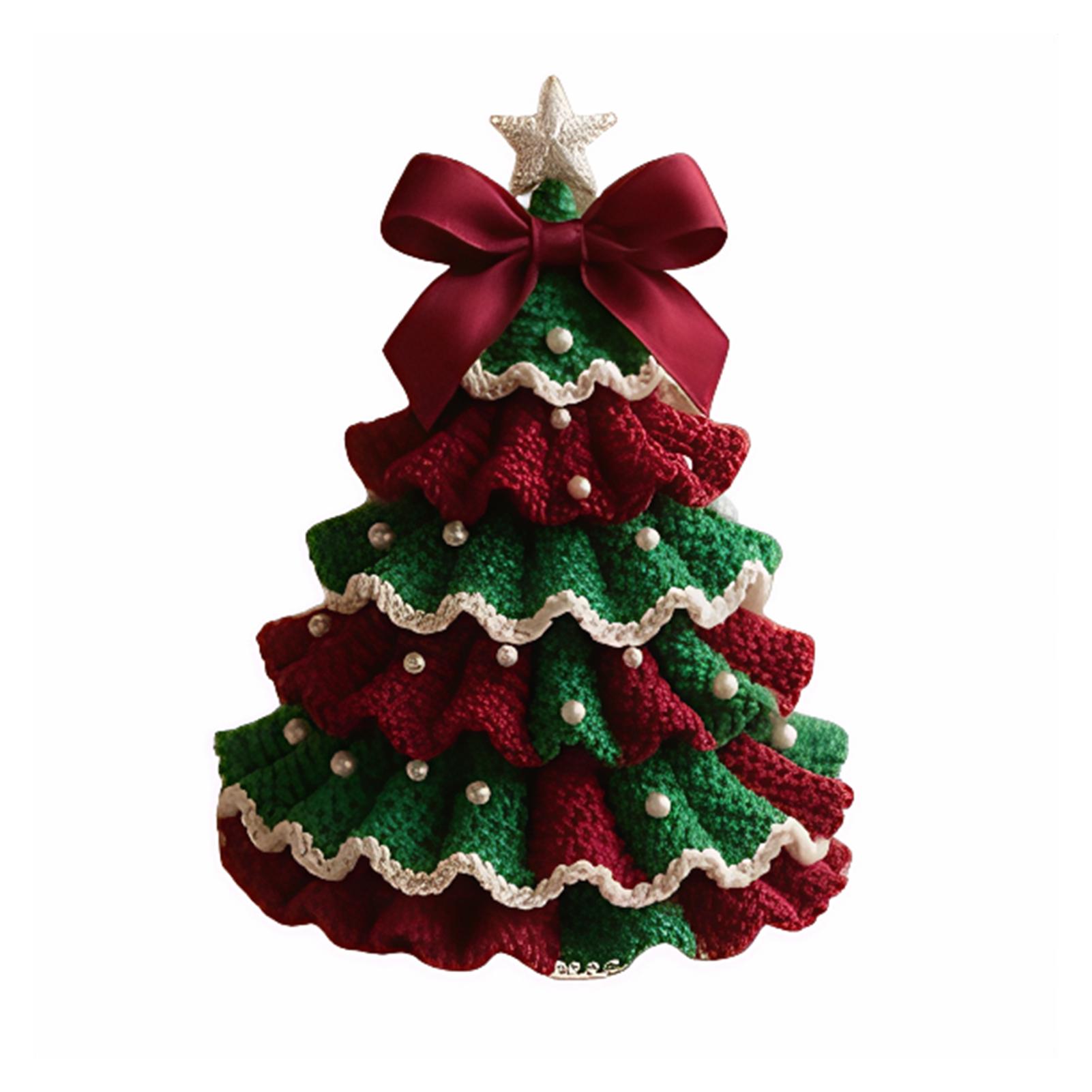 

DIY Christmas Crochet Kit Handmade Holiday Decoration Christmas Beginner s Hooks, Instructions for Holiday Gifts