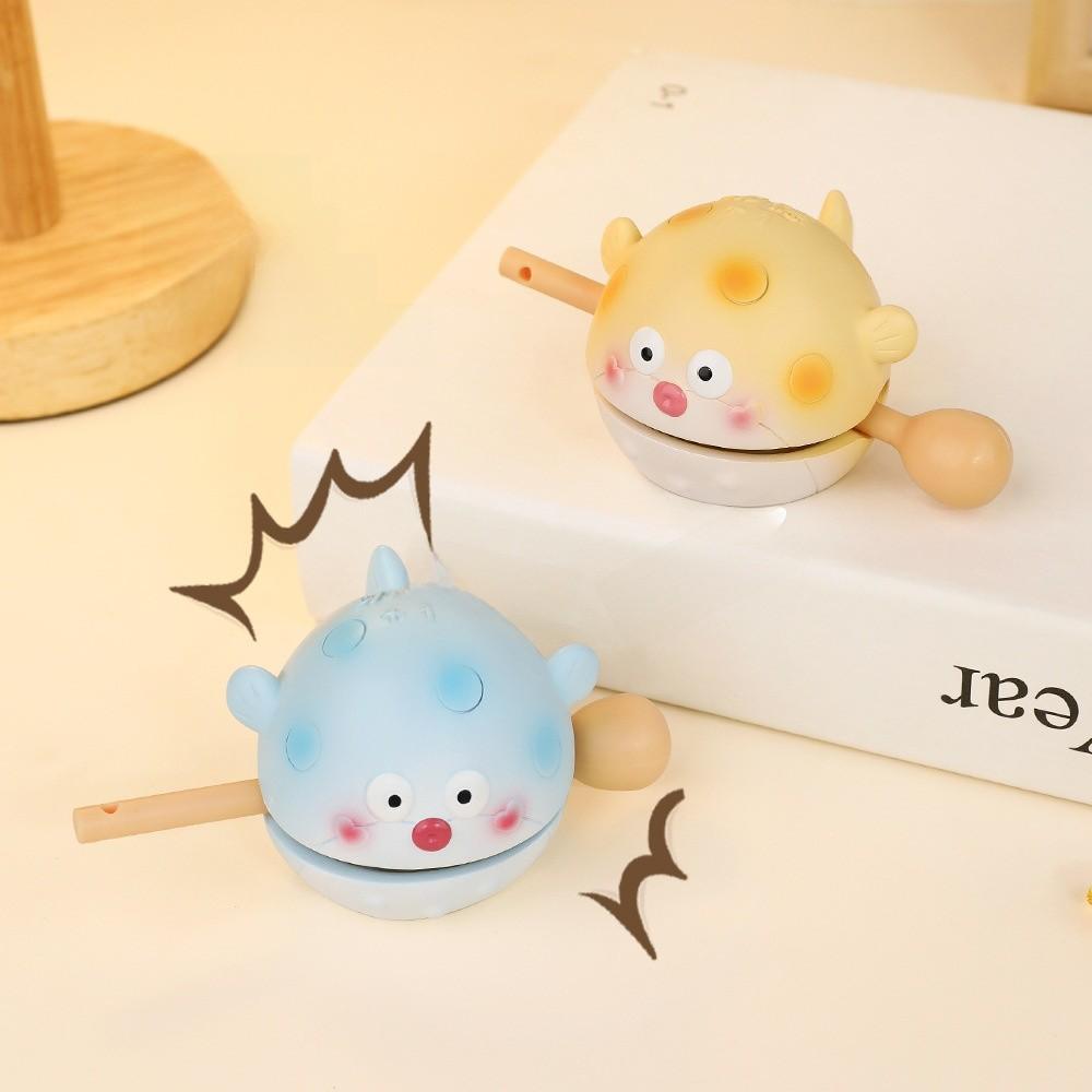 Cute Pet Wooden Fish Resin Art Decor Creative Desk Stress Reliever For Gift Giving