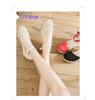 Women's Ethnic Style Summer Wedge Sandals - Breathable Linen with One-Strap Buckle and High Heel Design