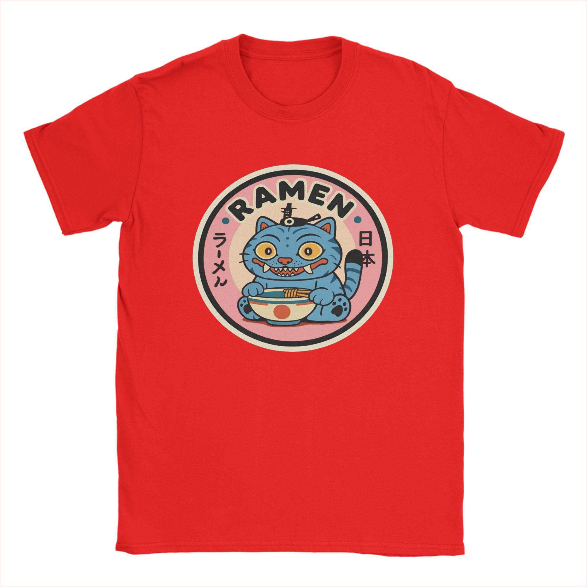 

Men T-Shirts Kpop Demon Hunters Derpy Tiger Ramen Hipster Cotton Tee Shirt Short Sleeve T Shirts Round Collar Tops Gift Idea S