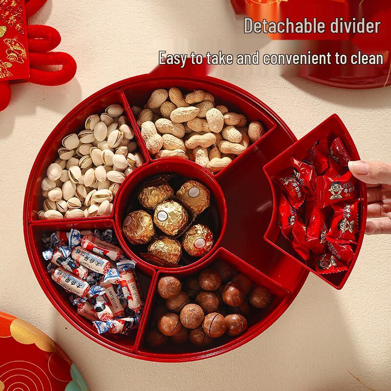 Handun Festive Rotating Snack Tray