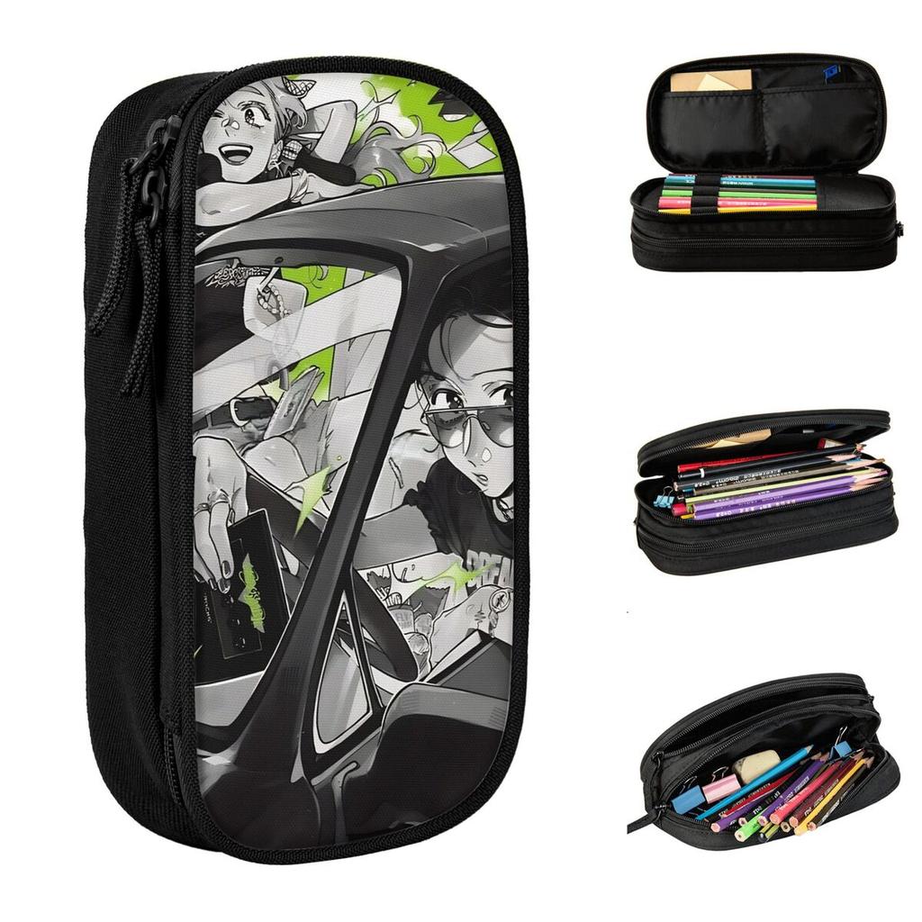He Guy She Was Interested In Wasn't A Guy At All Manga Pencil Cases Pen Box Bag Girl Boy Big Capacity Office Gift Pencilcases