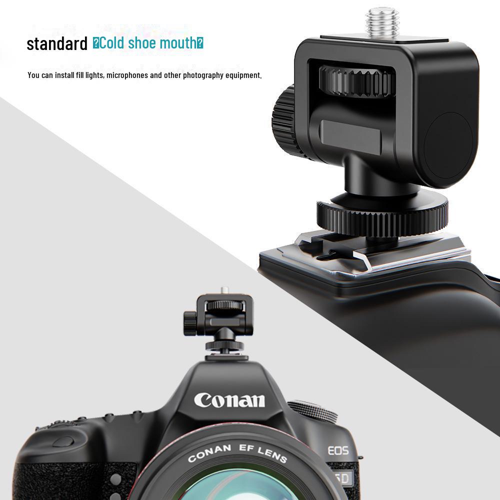 Adaptor universal de lumină pentru cameră Gimbal Snail cu eliberare rapidă pentru trepiede și bastoane pentru selfie