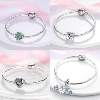 Tree Of Life Cute Claw Heart Family Charms Genuine Copper Charms Bead Pendants Fits Bracelets DoItYourself Jewellery Women Beautiful Gifts