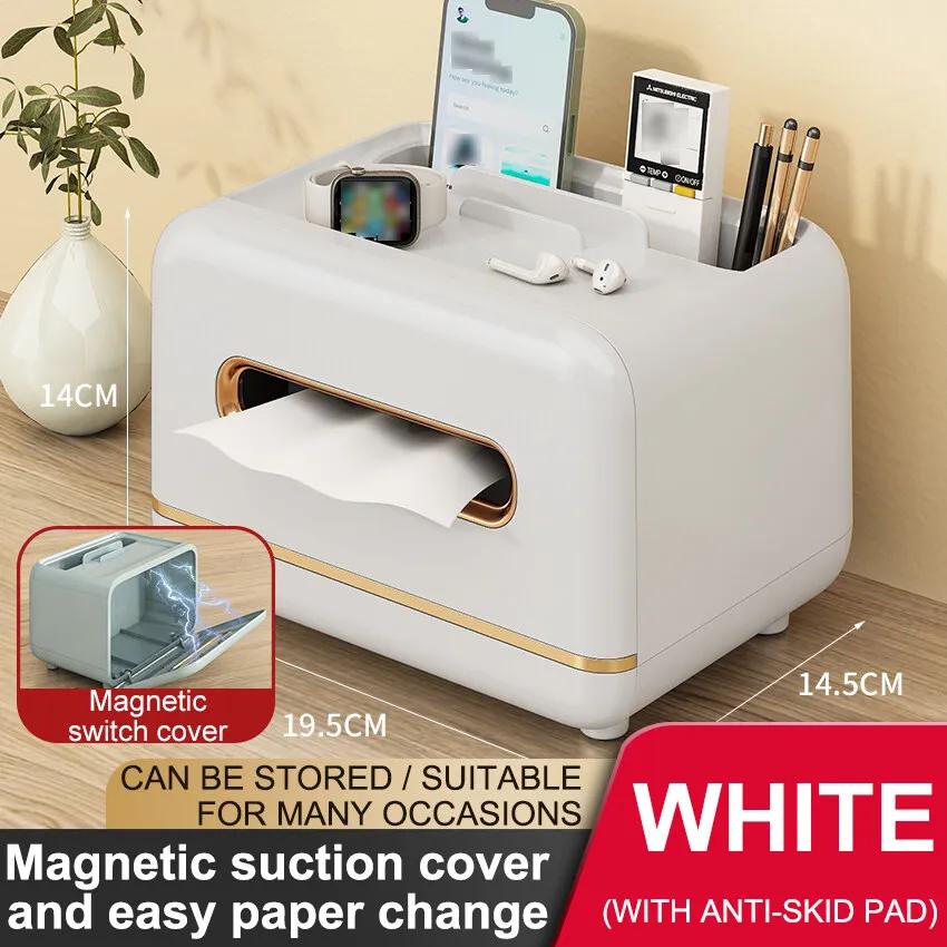 Настольная коробка для салфеток Съемная Легкая Роскошная Декоративная Салфетница Коробка для хранения бумаги Дом Офис Автомобиль Скандинавский Пластиковый Держатель