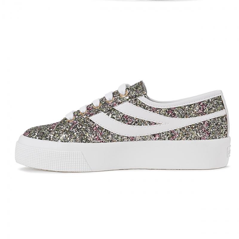 Superga 2730 Swallowtail Glitter Platinum S3114jwa0f