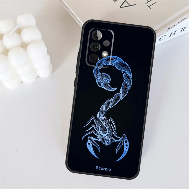 Zodiac Sign For Samsung Galaxy A56 A36 A26 A16 A05 A06 A22 A32 A52 A54 A34 A14 A55 A15 A53 A33 A35 Case
