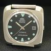 USED ORIENT AUTOMATIC 46943 JAPAN MENS VINTAGE BLACK COLOR DIAL WATCH a702245-5 R123-a702245